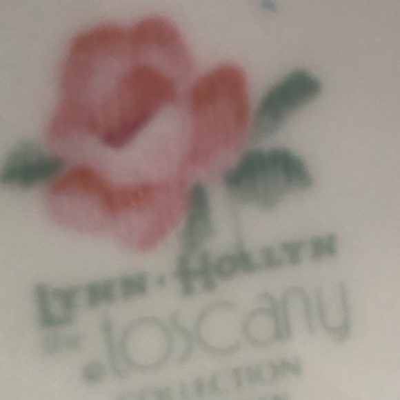 Lynn Hollyn Tuscany Collection Pink Roses Bud teapot t and cup - Picture 4 of 4